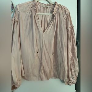 Petal pink blouse from Ulla Johnson. NWT